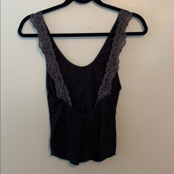 Donating TODAY! Free People Lace Strap Tank Top - Picture 2 of 2